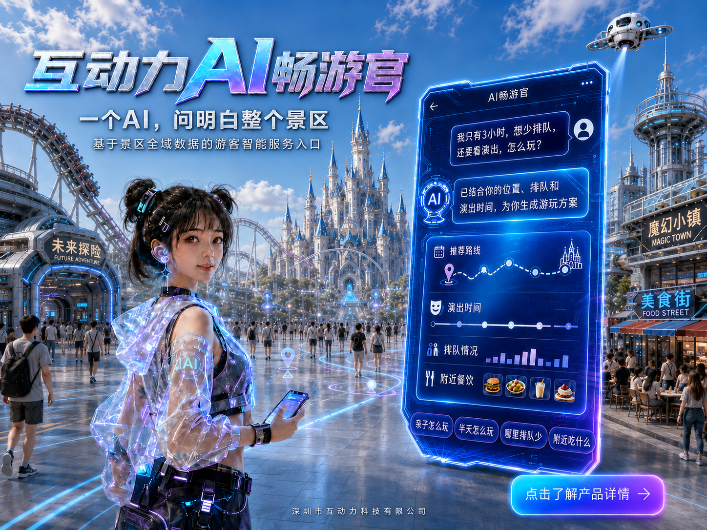 互动力AI畅游官产品主视觉